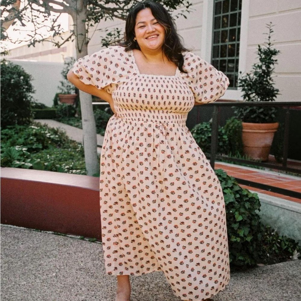 Christy Dawn The Katrina Dress in Blooming Crocus